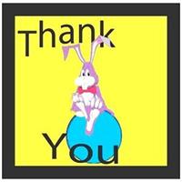 (image for) Thank You Silk 2 / Rabbit - 18 Inch